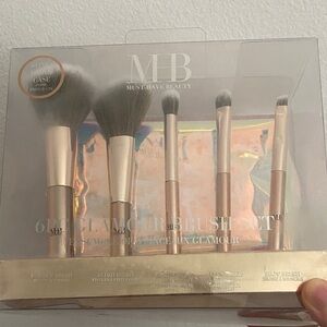 6-Piece Glamour Brush Set - Gold